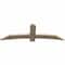 Ekena Millwork Bellingham Rough Sawn Timber Gable Bracket, Douglas Fir, 72"W x 24"H x 2"D x 6"F, 8/12 Pitch GBW072X24X0206BEL00RDF - alternate 3